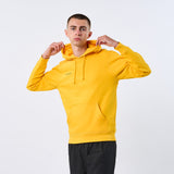 Omnitau Adult's Team Sports Organic Cotton Hoodie - Yellow