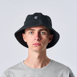 Omnitau Team Sports Organic Cotton Bucket Hat - Black