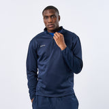 Omnitau Adult's Team Sports 1/4 Zip Technical Midlayer Fleece - Navy