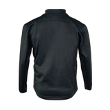 Pate's Kid's 1/4 Zip Technical Midlayer Fleece - Black