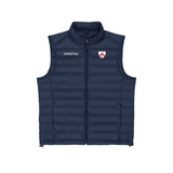 Keble College Oxford Football Men's Team Sports Recycled Padded Gilet - Navy