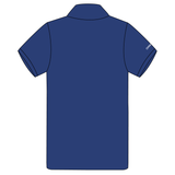 Puckrup Hall Women's Golf Short Sleeve Polo Shirt - Blue