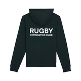 Rugby Gymnastics Adult's Team Sports Organic Cotton Hoodie - Black