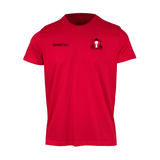 The Grange Team Sports Cotton T-Shirt - Red