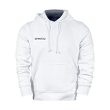 Omnitau Adult's Team Sports Organic Cotton Hoodie - White