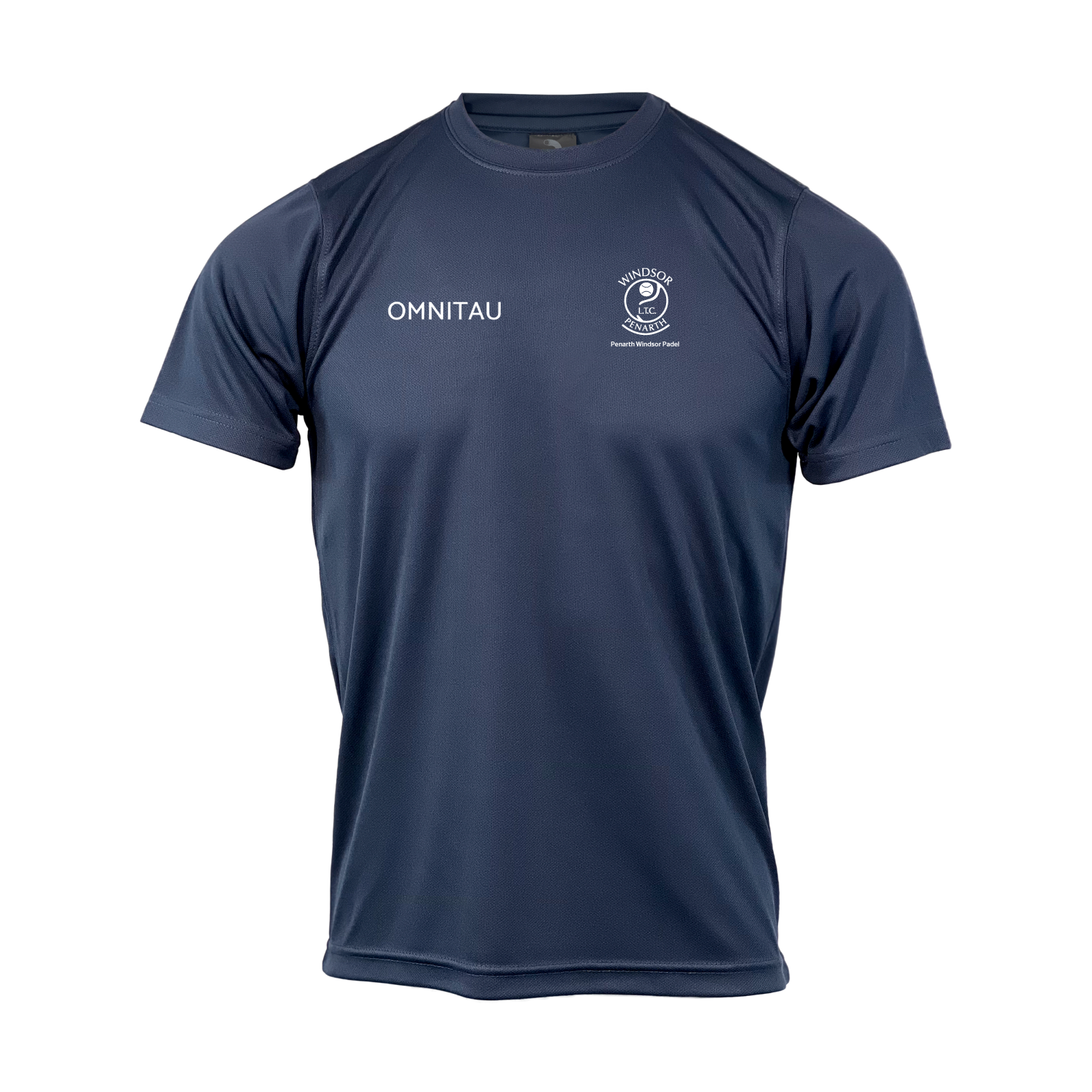 Penarth Windsor Padel Team Sports Technical T-Shirt - Navy