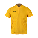 Omnitau Men's Team Sports Organic Cotton Polo - Yellow