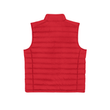 Omnitau Men's Team Sports Recycled Padded Gilet - Red