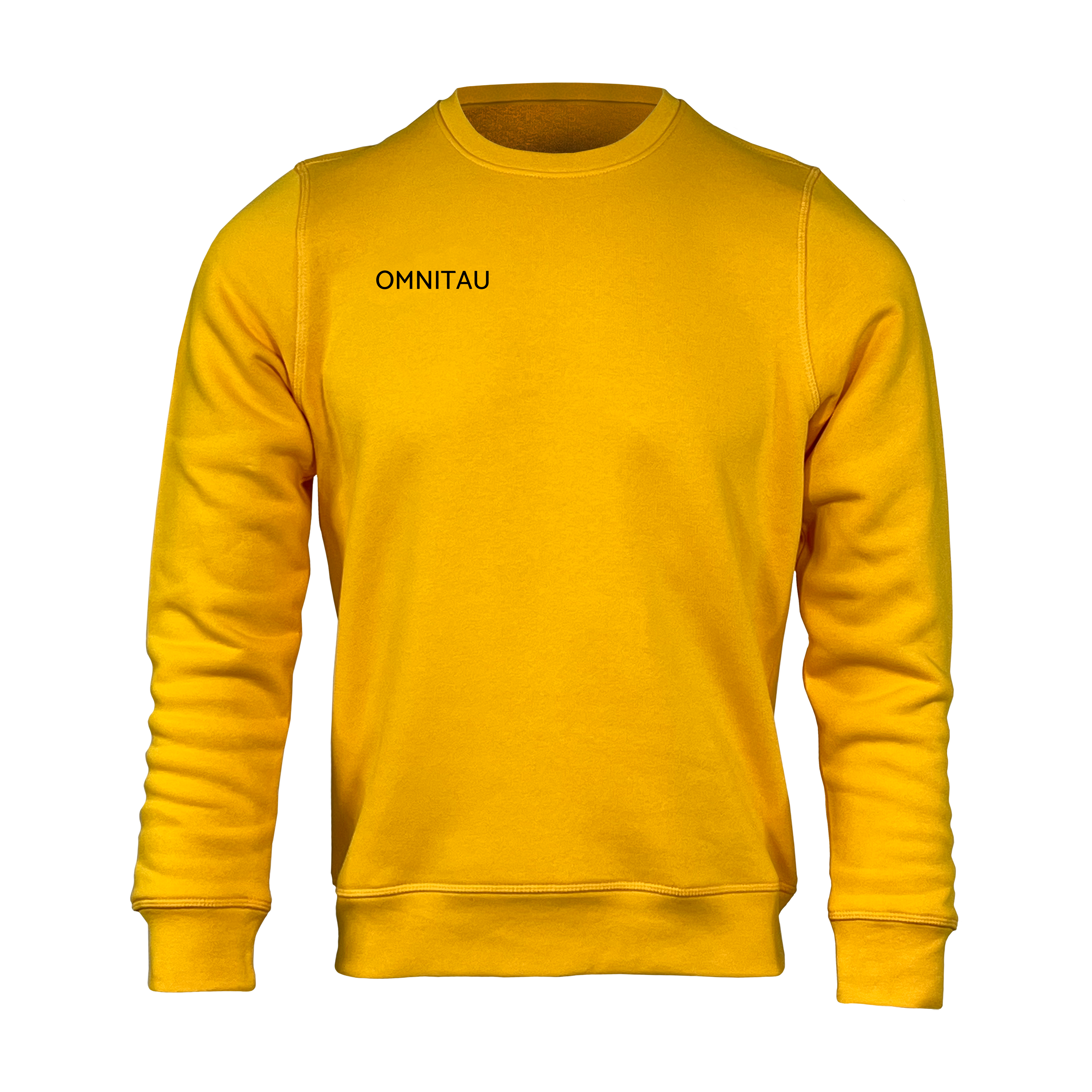Omnitau Kid's Team Sports Organic Cotton Sweatshirt - Yellow