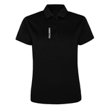 Omnitau Women's Sustainable Breathable Classic Golf Polo Shirt - Black