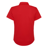 Omnitau Women's Sustainable Breathable Classic Golf Polo Shirt - Red