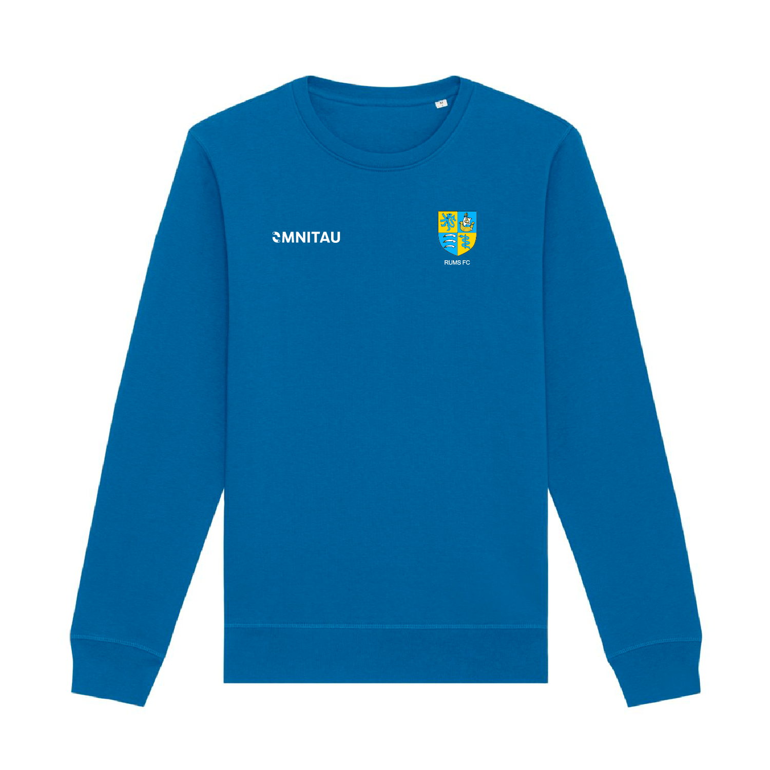RUMS FC Team Sports Cotton Sweatshirt - Royal Blue