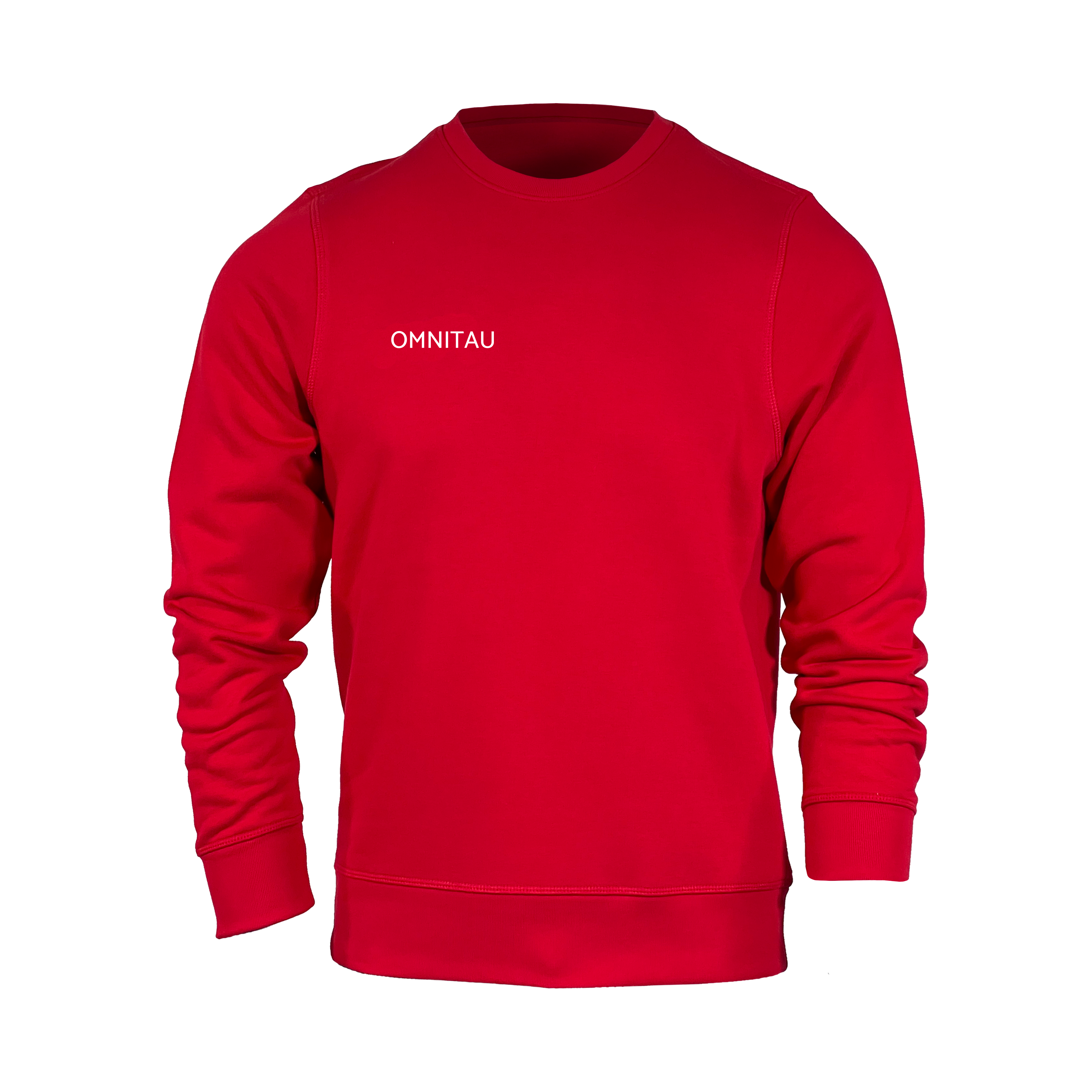Omnitau Kid's Team Sports Organic Cotton Sweatshirt - Red